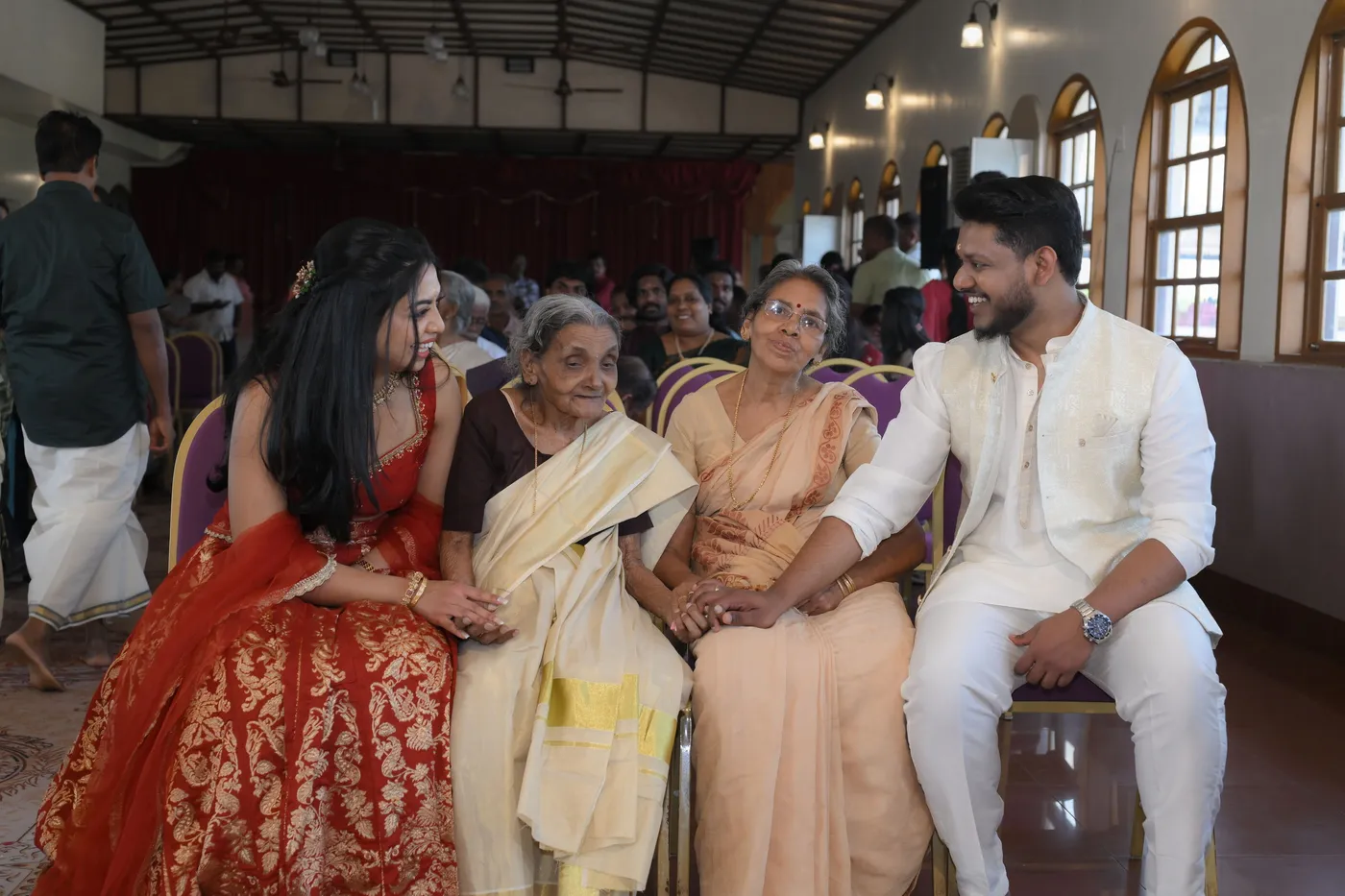 With the queen of our family